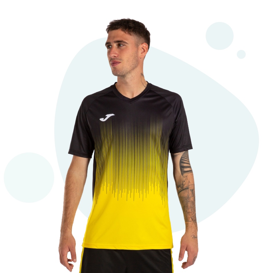 Football clothing with custom print